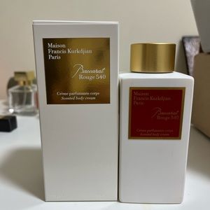 Baccarat rouge 540 body lotion